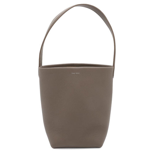 The Row N/S Park Tote Bag Brown Leather Size Small