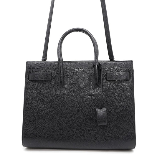 SAINT LAURENT PARIS Jour 2wayBag Black355153 Leather