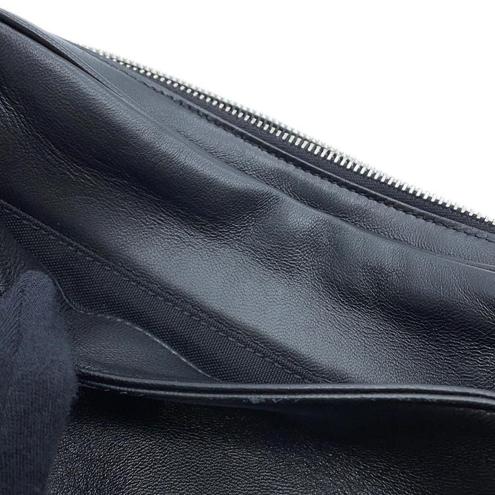 SAINT LAURENT PARIS Shoulder Bag Black712569 Leather Embossed Leather