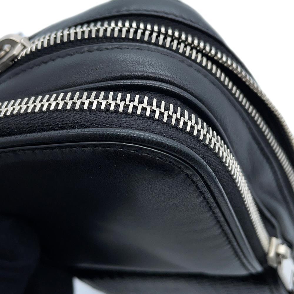 SAINT LAURENT PARIS Shoulder Bag Black712569 Leather Embossed Leather