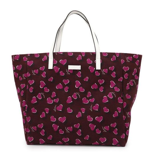 GUCCI Heart Tote Bag Bordeaux/Pink282439 Canvas Leather