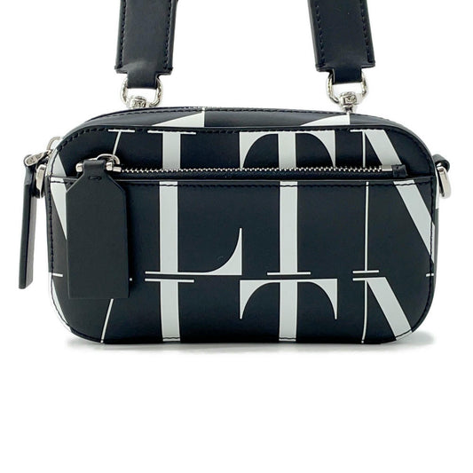 Valentino Garavani VLTNLogo Shoulder Bag Black/WhiteWY2B0954BLH Leather
