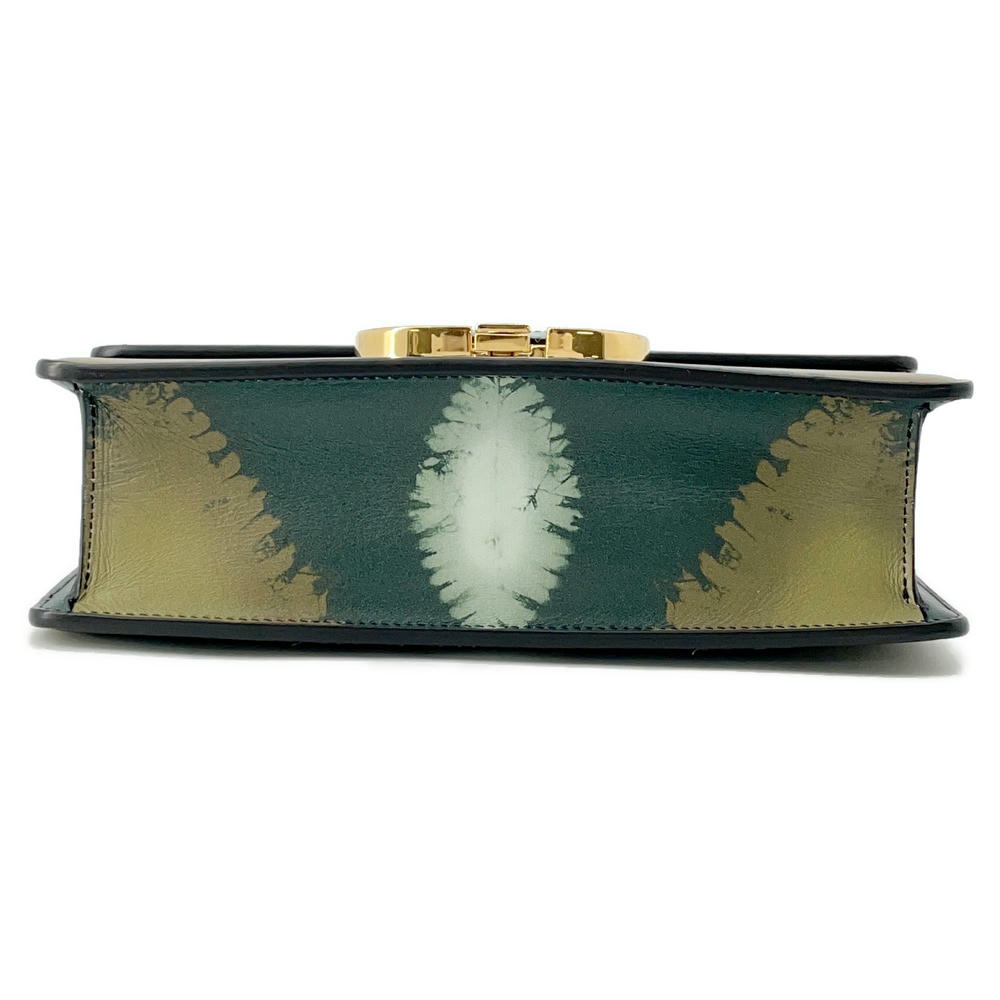 Dior 30 Montaigne Shoulder Bag Green Leather