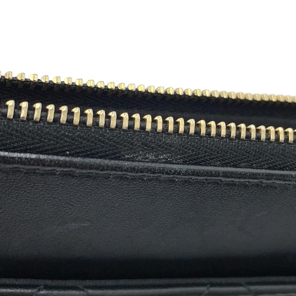 CHANEL Matelasse Clutch Bag Black Lambskin