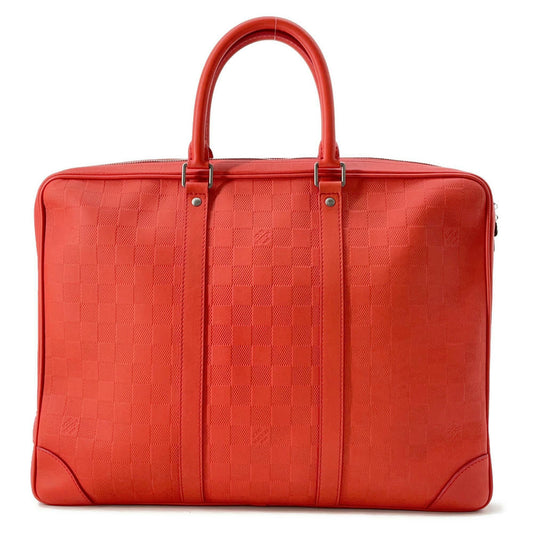 LOUIS VUITTON Porte Documan Voyage FusionN41143 Damier Infini Leather