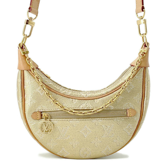 LOUIS VUITTON loop GoldM22928 Monogram Laminated Jacquard