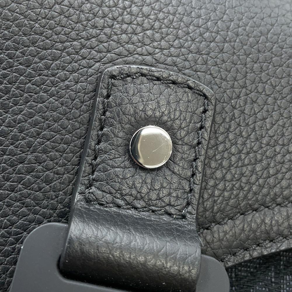 Dior Oblique Saddle Flap Messenger Bag Black1ADPO049YKS Jacquard Grained CalfLeather Size Small