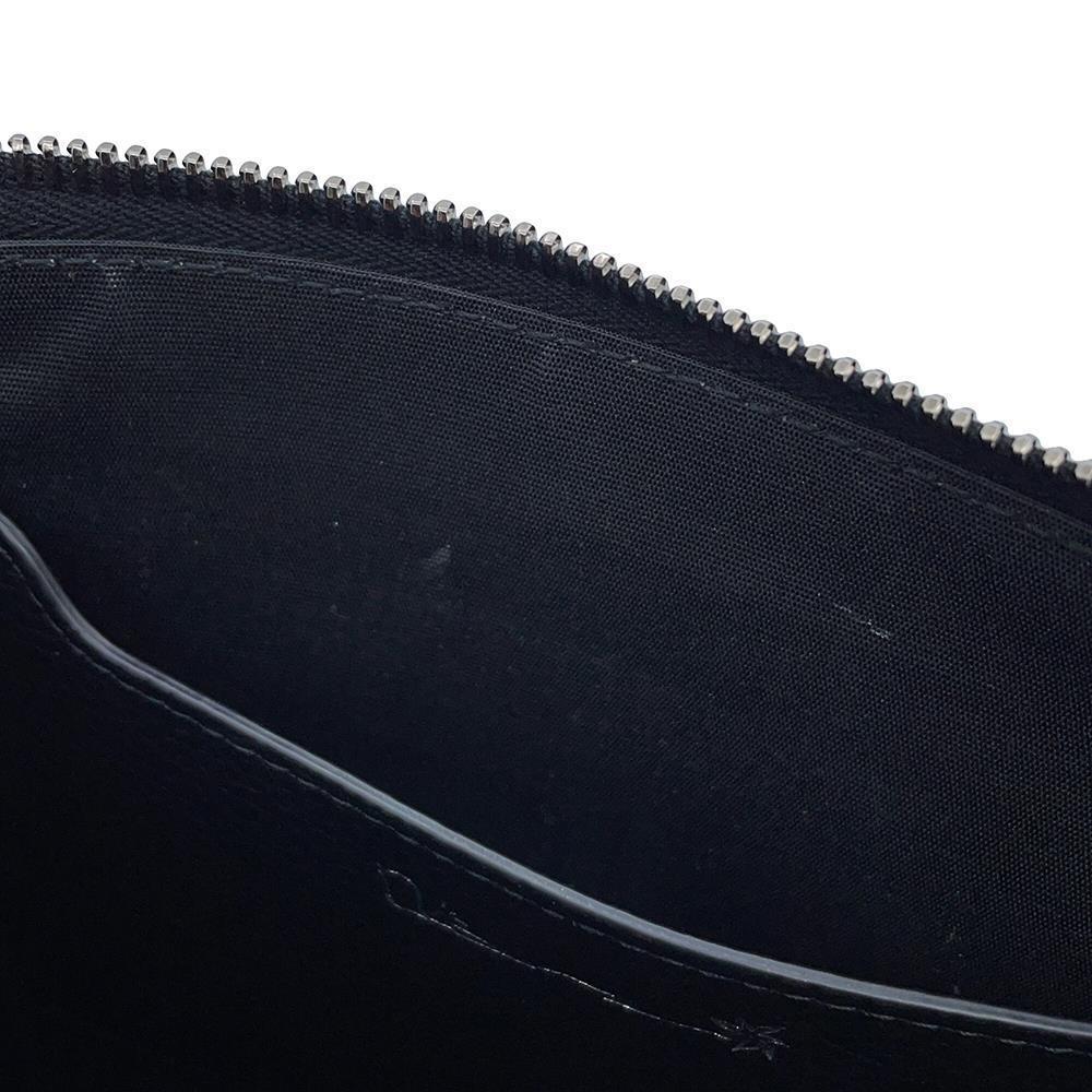 Dior Cactus Jack Collaboration Clutch Bag Black2ESCA338SOT Leather