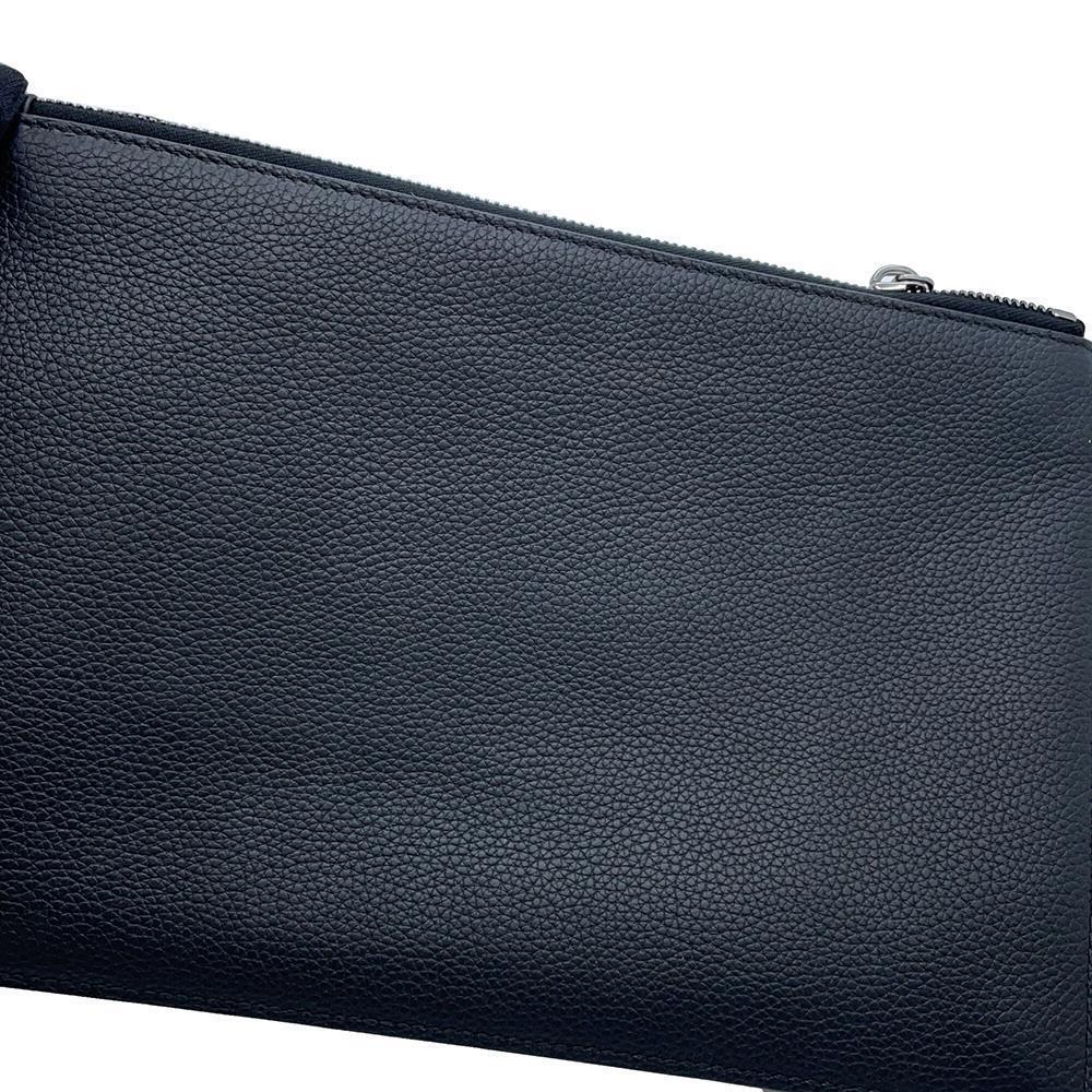 Dior Cactus Jack Collaboration Clutch Bag Black2ESCA338SOT Leather