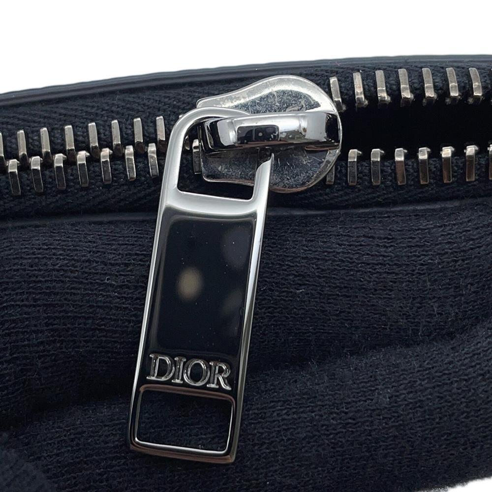 Dior Cactus Jack Collaboration Clutch Bag Black2ESCA338SOT Leather