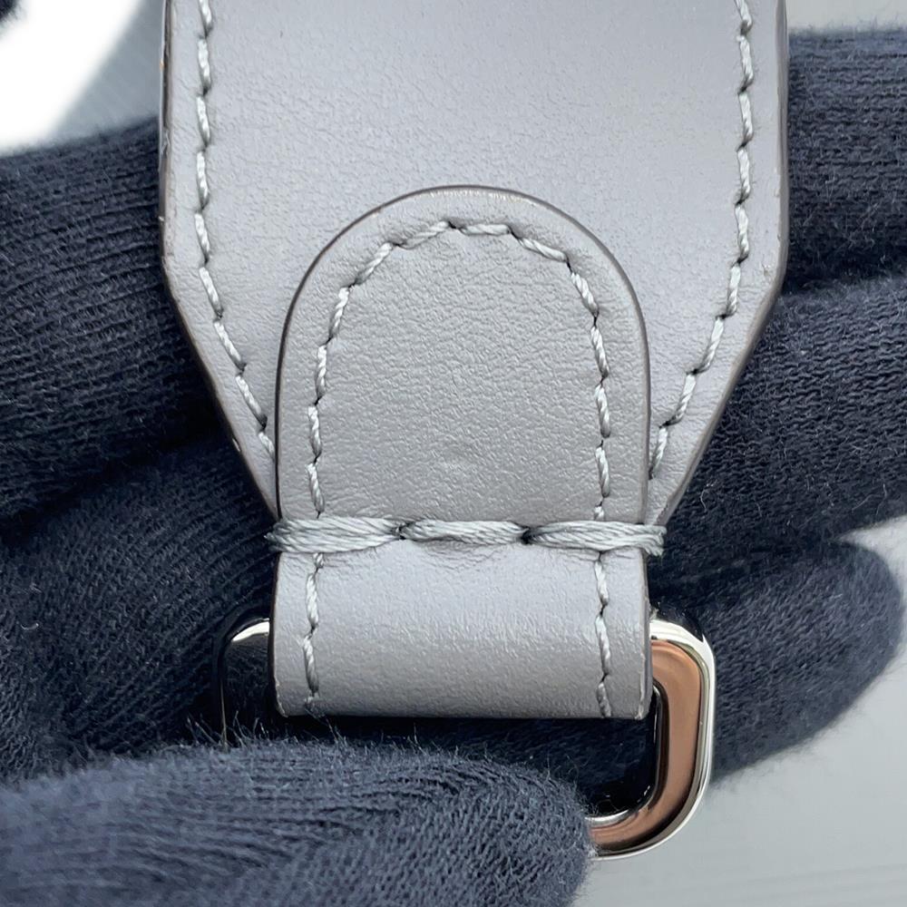 FENDI Peekaboo ICUXCross 2wayBag Gray7VA582 Leather