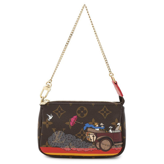 LOUIS VUITTON Mini Pochette Accessoires BrownM41655 Monogram