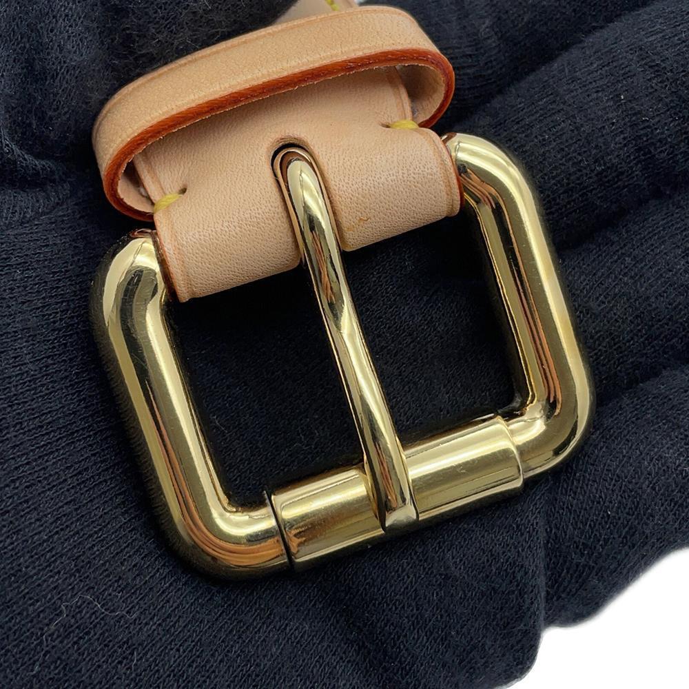 LOUIS VUITTON Belt Belt Size 80 BlueM6921U Monogram Denim