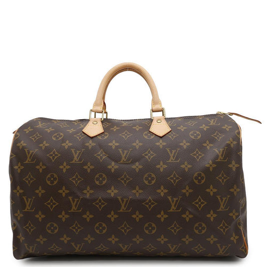 LOUIS VUITTON Speedy BrownM41522 Monogram Size 40