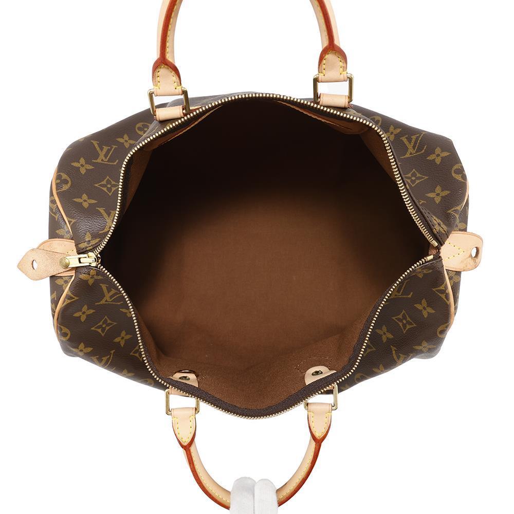 LOUIS VUITTON Speedy BrownM41522 Monogram Size 40