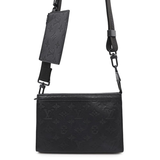 LOUIS VUITTON Gaston Wearable Wallet NoirM81115 Monogram Shadow