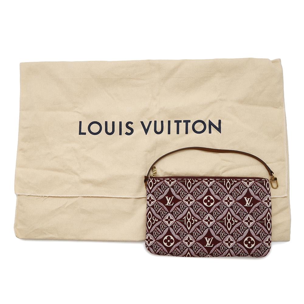 LOUIS VUITTON Neverfull BordeauxM57273 Monogram / Jacquard SINCE1854 Size MM