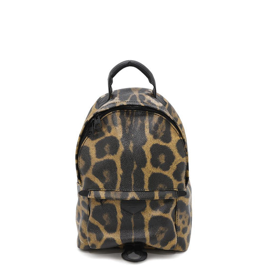 LOUIS VUITTON Palm Springs Backpack Noir/BeigeM52020 Animal print Size PM