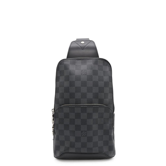 LOUIS VUITTON Avenue Sling Bag NoirN41719 Damier Graphite