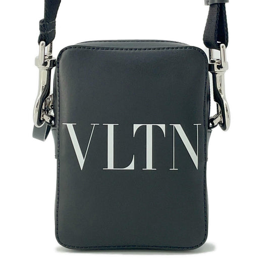 Valentino Garavani VLTNLogo Shoulder Bag Black4Y2B0943WJW Leather Size Small