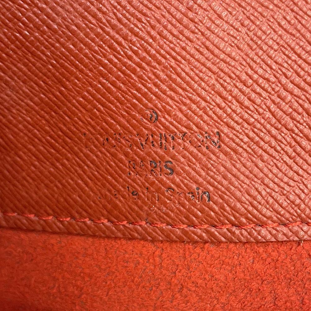 LOUIS VUITTON Musette Tango Short Shoulder OrangeN51255 Damier Ebene Canvas Size short