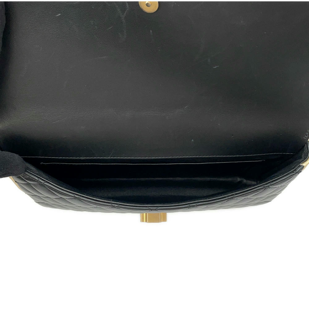 CHANEL Matelasse ChainShoulder Bag Black/GoldA57276 Lambskin