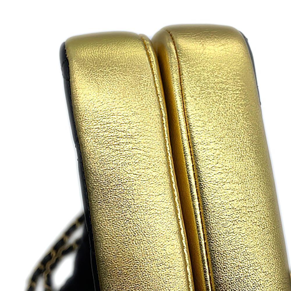 CHANEL Matelasse ChainShoulder Bag Black/GoldA57276 Lambskin