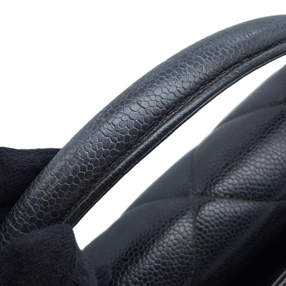 CHANEL Matelasse business bag BlackA02794 Caviar Leather