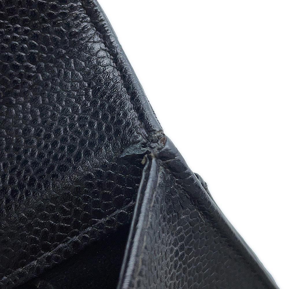 CHANEL Matelasse business bag BlackA02794 Caviar Leather