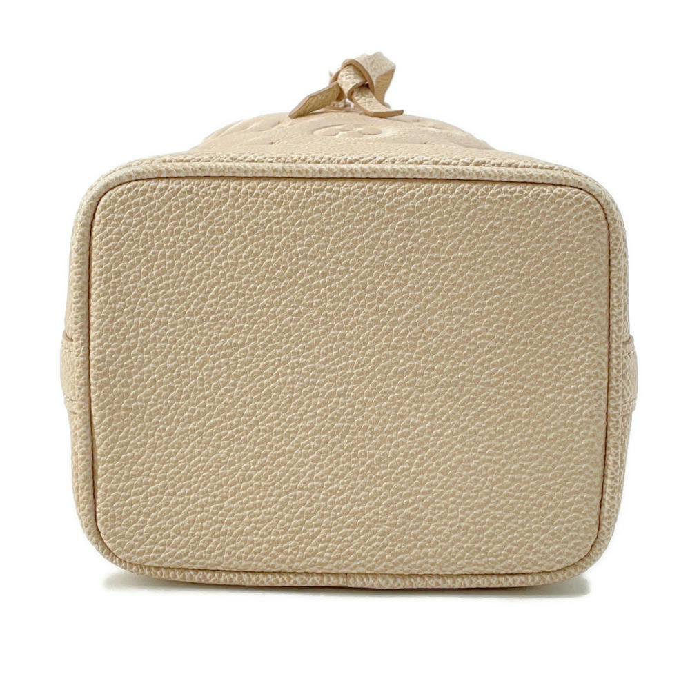 LOUIS VUITTON Nanonoe BeigeM81463 Monogram Empreinte Leather Summer Stardust