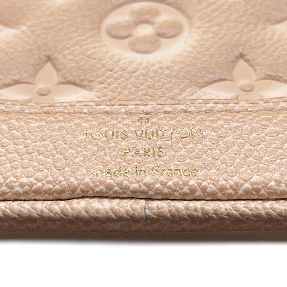 LOUIS VUITTON Nanonoe BeigeM81463 Monogram Empreinte Leather Summer Stardust