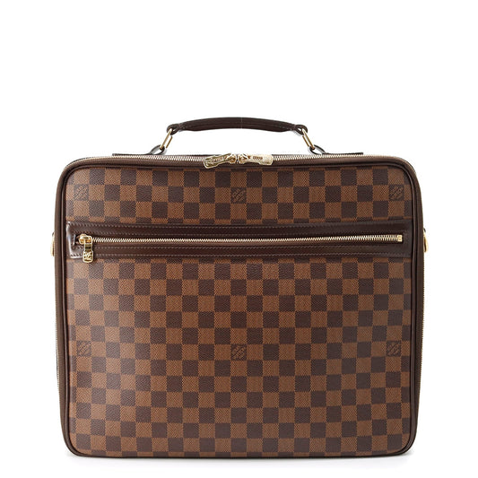 LOUIS VUITTON Porto Ordina Tour Savanna BrownN58020 Damier Ebene Canvas