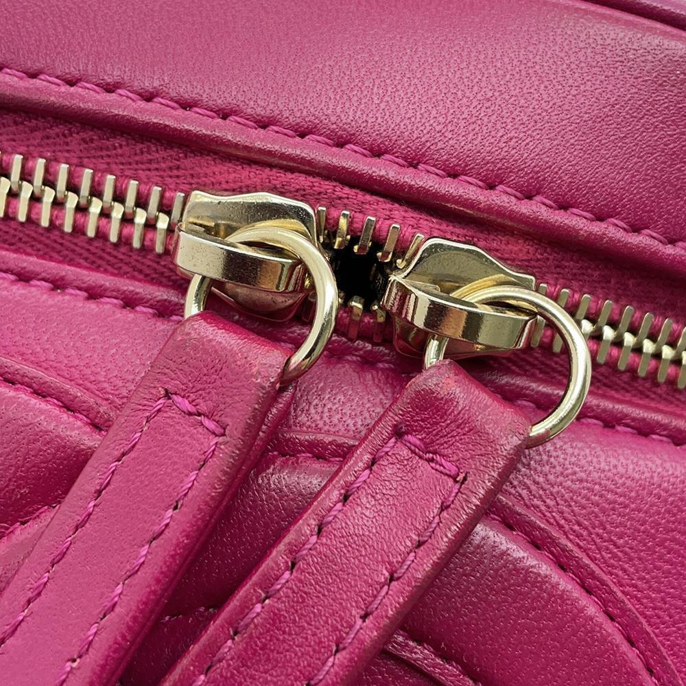 CHANEL CC Logo Vanity ChainShoulder Bag PurpleAS0323 Lambskin