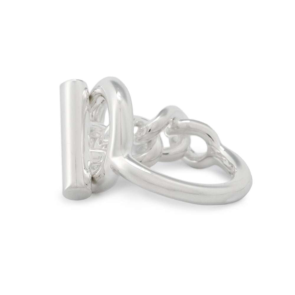 HERMES Croisette Ring Size MM/53/#13 SV925