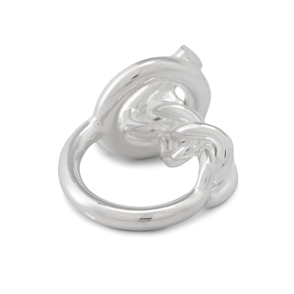 HERMES Croisette Ring Size MM/53/#13 SV925