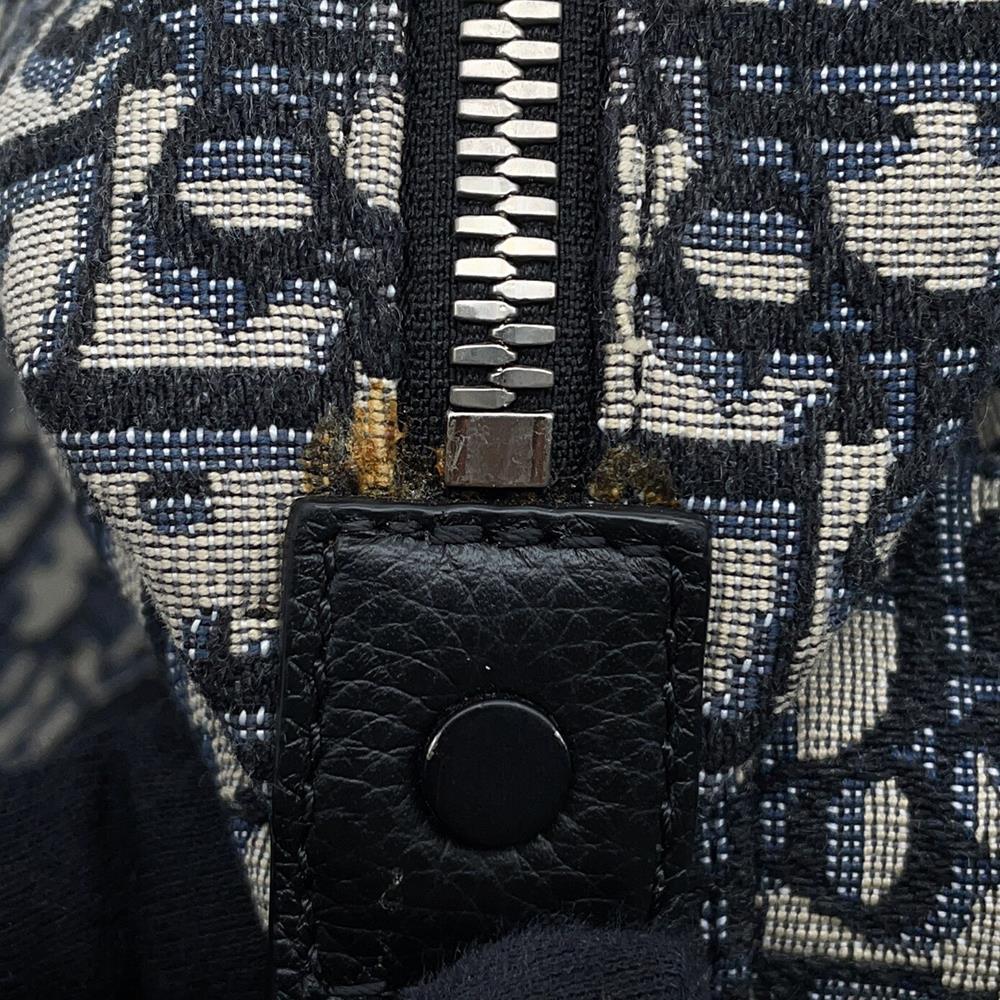 Dior Safari Backpack Oblique Black/Navy1SFBA093YKY Canvas