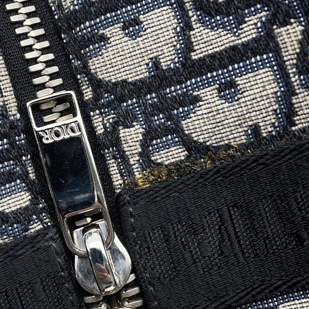 Dior Safari Backpack Oblique Black/Navy1SFBA093YKY Canvas