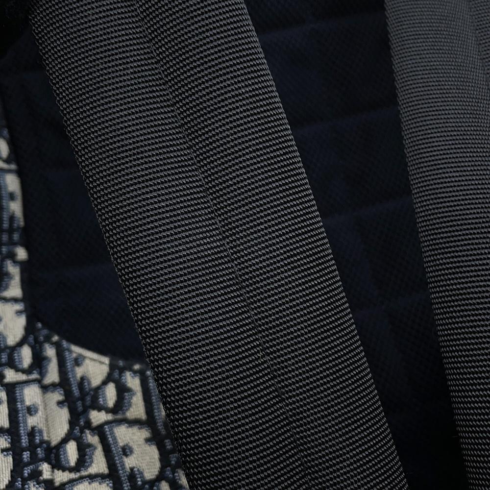 Dior Safari Backpack Oblique Black/Navy1SFBA093YKY Canvas