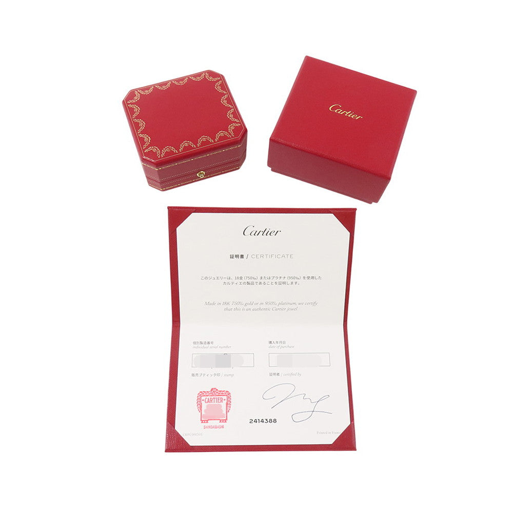 CARTIER Love Hoop Earrings Small Model Size SmallB8028900 18K White Gold