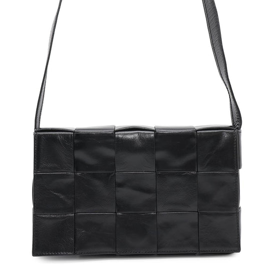 Bottega Veneta Cassette Cross Body Bag Black717587 Calf Leather Size Small