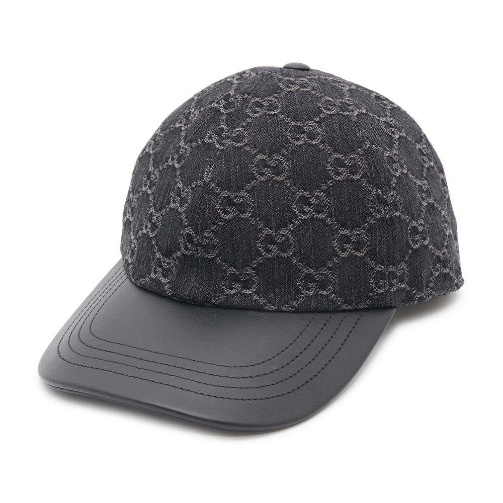 GUCCI GG Cap Size M Black777248 Cotton