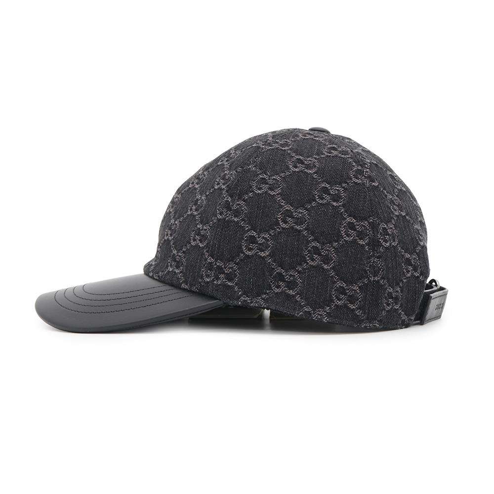 GUCCI GG Cap Size M Black777248 Cotton