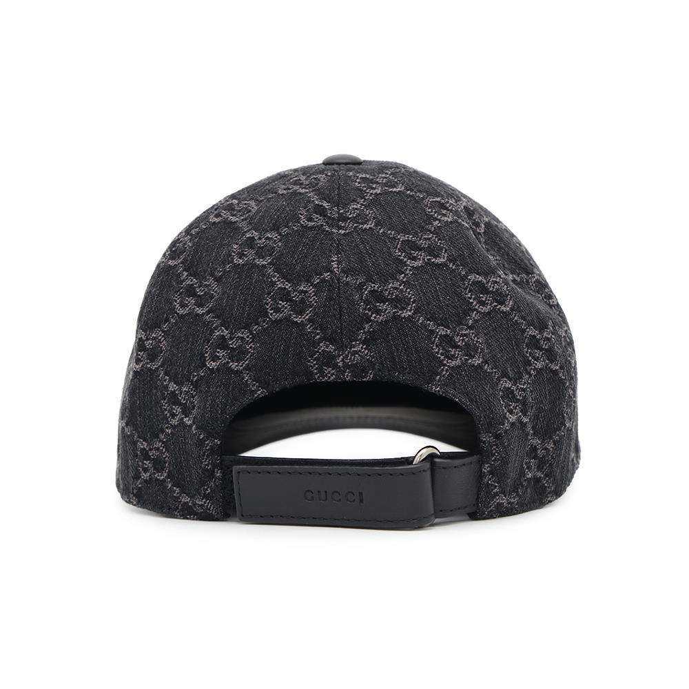 GUCCI GG Cap Size M Black777248 Cotton