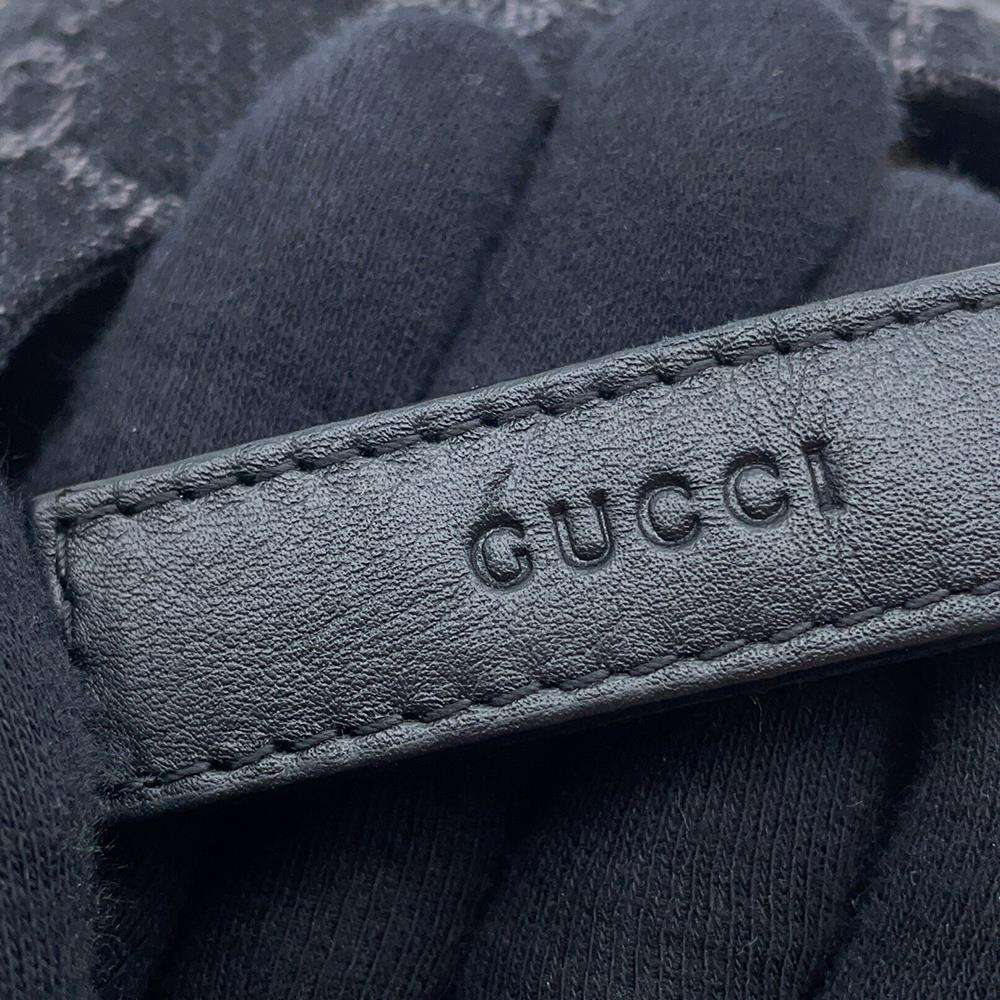 GUCCI GG Cap Size M Black777248 Cotton
