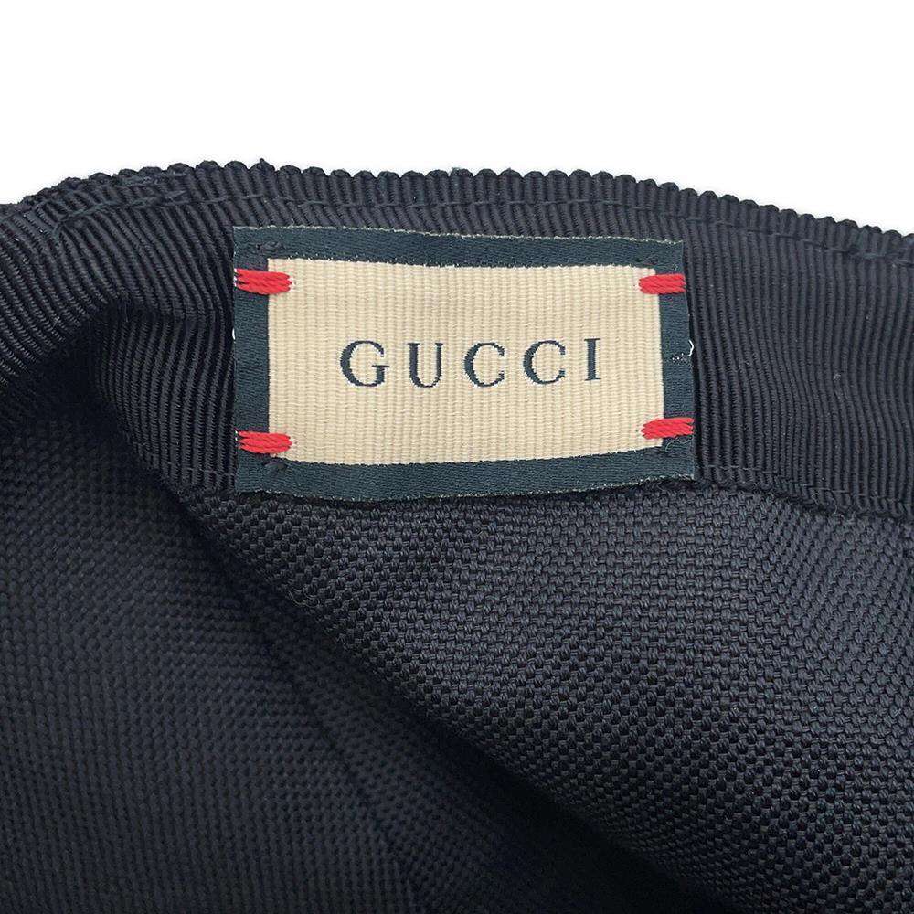 GUCCI GG Cap Size M Black777248 Cotton