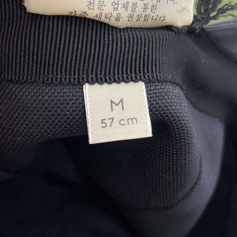 GUCCI GG Cap Size M Black777248 Cotton