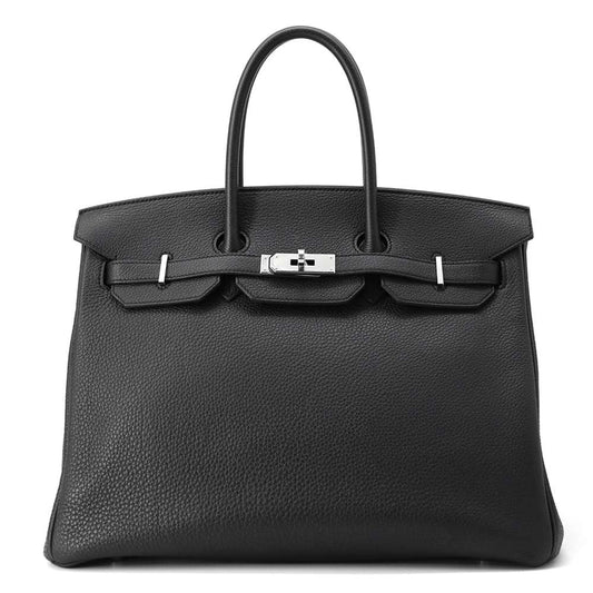 HERMES Birkin Black Togo Leather Size 35