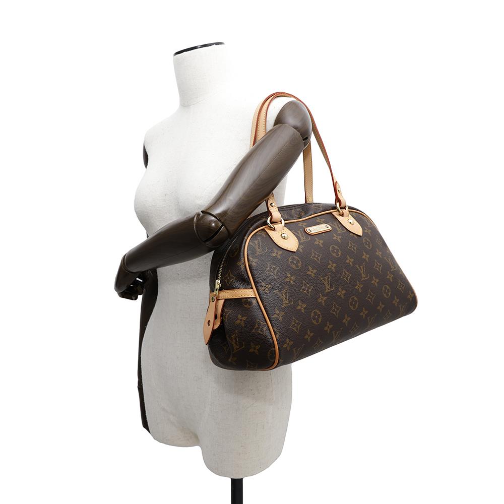 LOUIS VUITTON Montorgueil BrownM95565 Monogram Size PM