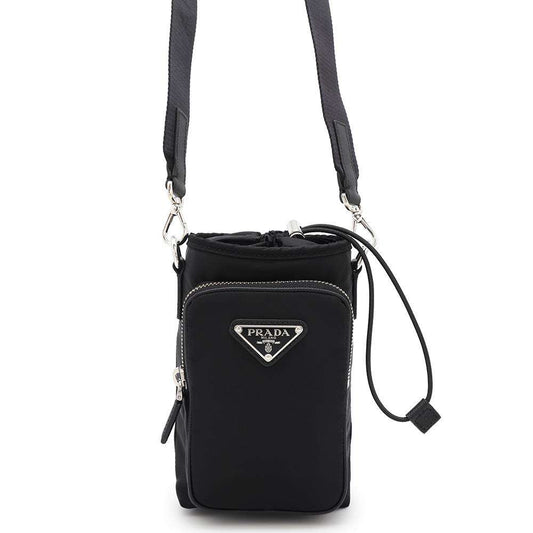 PRADA Re-Nylon smartphone case Black2ZH155 Nylon Leather