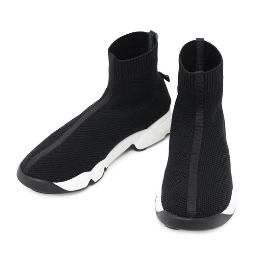Dior Technical Knit Socks Sneakers BlackKCK217TLK Nylon Size 38.5